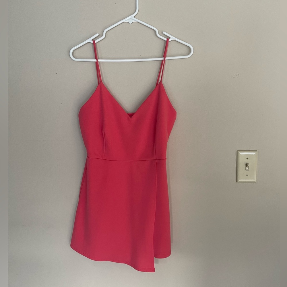 Bright pink Romper tank